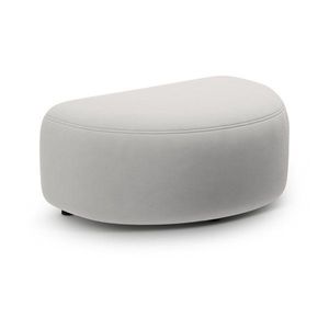 Svetlosivá zamatová podnožka Kate – Micadoni vyobraziť