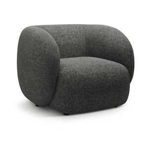 Tmavosivé kreslo Kate – Micadoni vyobraziť