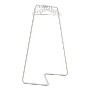 Taupe oceľový stojan na oblečenie 118x160x57 cm Hang-On – Spinder Design vyobraziť