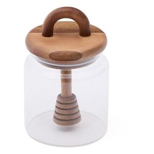 Sklenená dóza na med Nukha – Kave Home vyobraziť