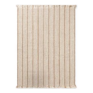 Krémovobiely ručne tkaný jutový koberec 160x230 cm Harvest Sierra – Elle Decoration vyobraziť