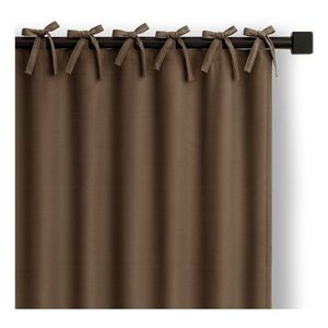 Hnedý dimout záves 140x250 cm Carli Tie – Restilo vyobraziť