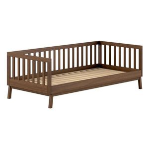 Hnedá detská posteľ z borovicového dreva s roštom 90x200 cm Sezane – Vipack vyobraziť