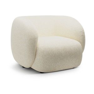 Béžové kreslo Kate – Micadoni vyobraziť