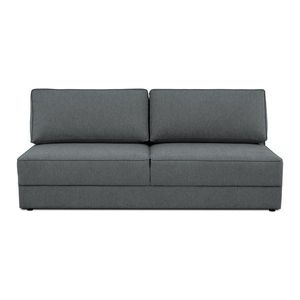 Tmavosivá rozkladacia/s úložným priestorom pohovka 202 cm Dora – Scandic vyobraziť