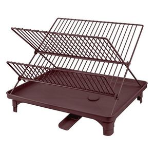 Vínovočervený dvojposchodový odkvapkávač 42x29 cm Dry-It – Mette Ditmer Denmark vyobraziť