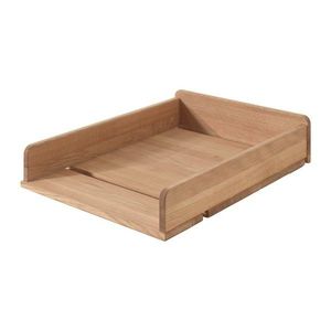 Prebaľovací pult z dubového dreva v prírodnej farbe Forrest – Vipack vyobraziť