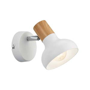 Biele nástenné svietidlo ø 10 cm Latika – Reality vyobraziť