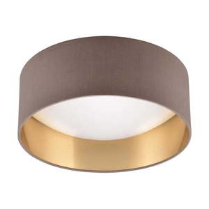 Svetlohnedé LED stropné svietidlo ø 30 cm Locarno – Reality vyobraziť