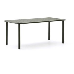 Oceľový záhradný jedálenský stôl 90x180 cm Brai – Kave Home vyobraziť