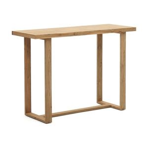 Záhradný barový stolík z teakového dreva 140x70 cm Canadell – Kave Home vyobraziť