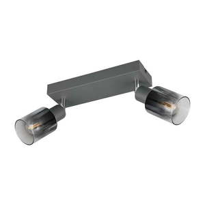 Antracitové bodové svietidlo ø 7 cm Cadiz – Reality vyobraziť