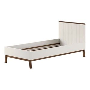 Béžová detská posteľ z borovicového dreva bez roštu 90x200 cm Sezane – Vipack vyobraziť