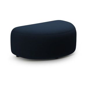 Modrá zamatová podnožka Kate – Micadoni vyobraziť