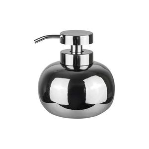 Keramický dávkovač mydla v striebornej farbe 200 ml Lotus – Mette Ditmer Denmark vyobraziť