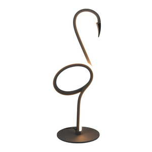 Čierna LED stolová lampa (výška 35 cm) Ingo – Reality vyobraziť