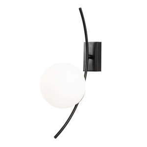 Biele/čierne nástenné svietidlo Hilal – Opviq lights vyobraziť