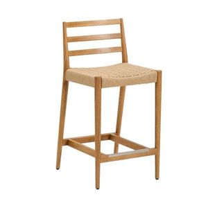 Barová stolička z dubového dreva v prírodnej farbe (výška sedadla 65 cm) Analy – Kave Home vyobraziť