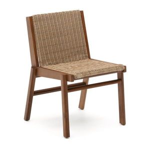 Drevená záhradná stolička v prírodnej farbe Itani – Kave Home vyobraziť