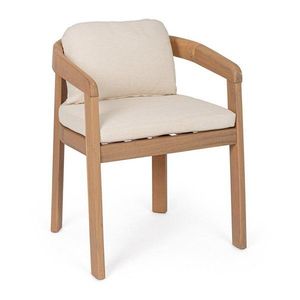 Drevená záhradná stolička v prírodnej farbe Pablo – Bizzotto vyobraziť