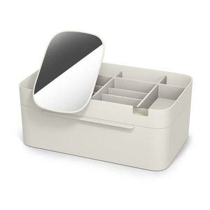 Béžový plastový kúpeľňový organizér na kozmetiku Viva – Joseph Joseph vyobraziť