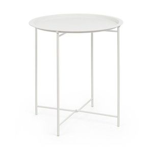 Oceľový okrúhly záhradný stolík ø 46 cm Austin – Bizzotto vyobraziť