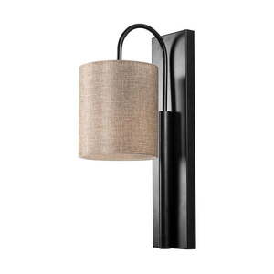 Čierne/béžové nástenné svietidlo Baston – Opviq lights vyobraziť