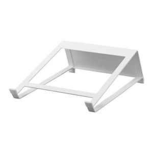 Biely kovový stojan pro notebook Tower – YAMAZAKI vyobraziť