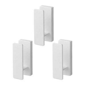 Biele nástenné kovové háčiky v súprave 3 ks Tower – YAMAZAKI vyobraziť