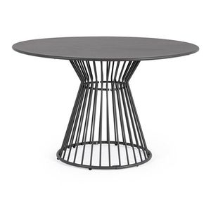 Oceľový okrúhly záhradný jedálenský stôl ø 120 cm Austin – Bizzotto vyobraziť