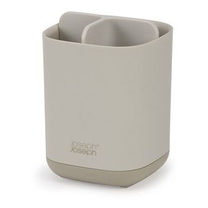 Béžový plastový stojan na zubné kefky EasyStore – Joseph Joseph vyobraziť
