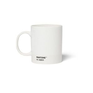 Biely keramický hrnček 375 ml Cloud Dancer - Pantone vyobraziť