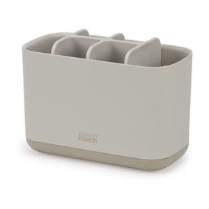 Béžový plastový stojan na zubné kefky EasyStore – Joseph Joseph vyobraziť