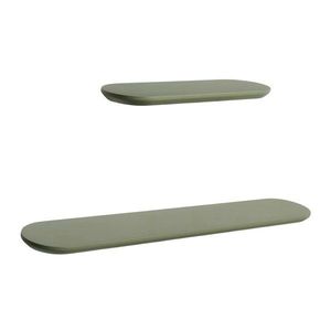 Zelené police v súprave 2 ks 55 cm Arely – Kave Home vyobraziť