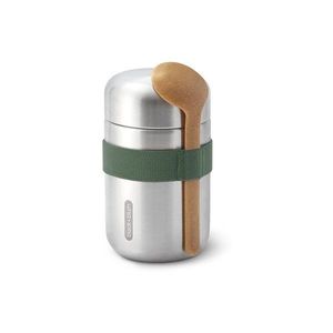 Termoska na jedlo z nehrdzavejúcej ocele v striebornej farbe 400 ml – Black + Blum vyobraziť