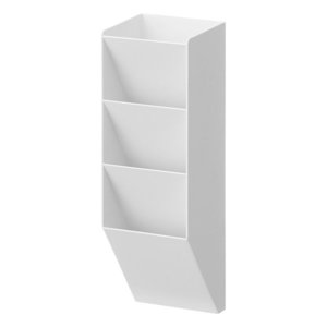 Biely kovový organizér na písacie potreby Tower – YAMAZAKI vyobraziť