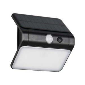 LED nástenné solárne vonkajšie svietidlo (výška 12 cm) Olinda – Reality vyobraziť