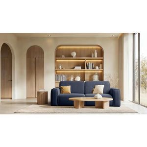 Livetastic ROZKLADACIA POHOVKA, textil, baklažánová vyobraziť