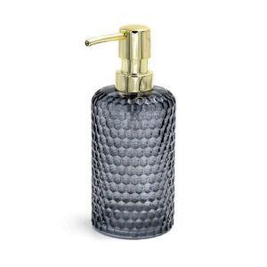 Sadena DÁVKOVAČ MYDLA sivá, zlatá, priehľadné vyobraziť