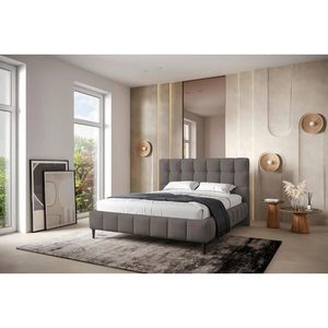 MID.YOU ČALÚNENÁ POSTEĽ, 140/200 cm bahenná hnedá vyobraziť