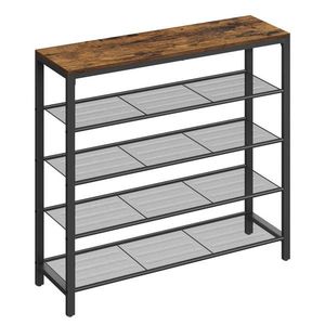 Boxxx REGÁL NA TOPÁNKY, hnedá, čierna, 100/92, 5/30 cm vyobraziť