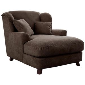 Sit & More XXL KRESLO, textil, kompozitné drevo, tmavohnedá vyobraziť