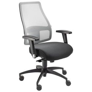 Topstar OTOČNÁ STOLIČKA, plochá tkanina, sivá, čierna vyobraziť