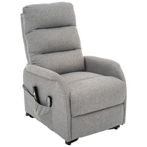 Livetastic RELAXAČNÉ KRESLO, kov, textil, sivá vyobraziť