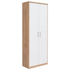 Xora VIACÚČELOVÁ SKRIŇA, biela, dub wotan, 72/194/36 cm vyobraziť