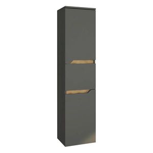 Stylife VYSOKÁ SKRINKA, grafitová, grafitová, 33/142/33 cm vyobraziť