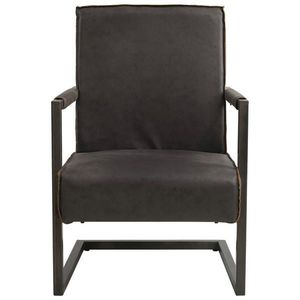 MID.YOU KRESLO, kov, textil, antracitová vyobraziť