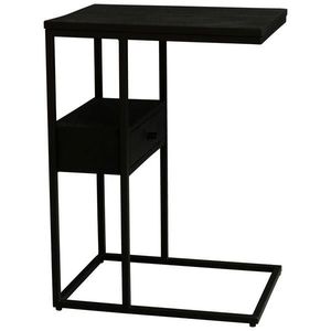 Carryhome PRÍRUČNÝ STOLÍK, mangové drevo, čierna vyobraziť