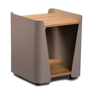 PRÍRUČNÝ STOLÍK, sivá, farba duba vyobraziť