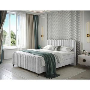 MID.YOU AMERICKÁ POSTEĽ, 180/200 cm, svetlosivá vyobraziť